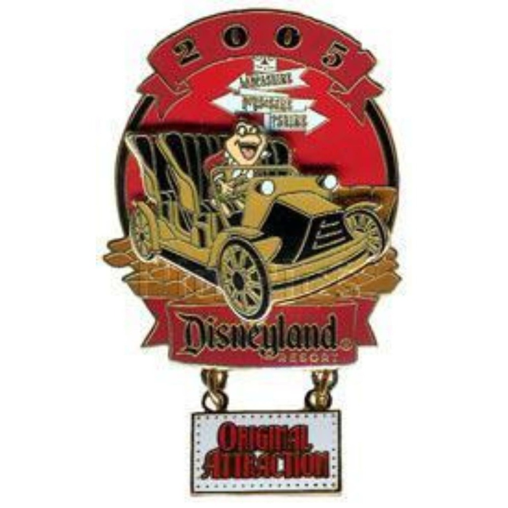 Vintage Disney Pin Mr Toads Wild Ride Original Attraction Surprise LE 550 40964